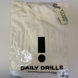 Daily Drills Oversized Sports Crewneck